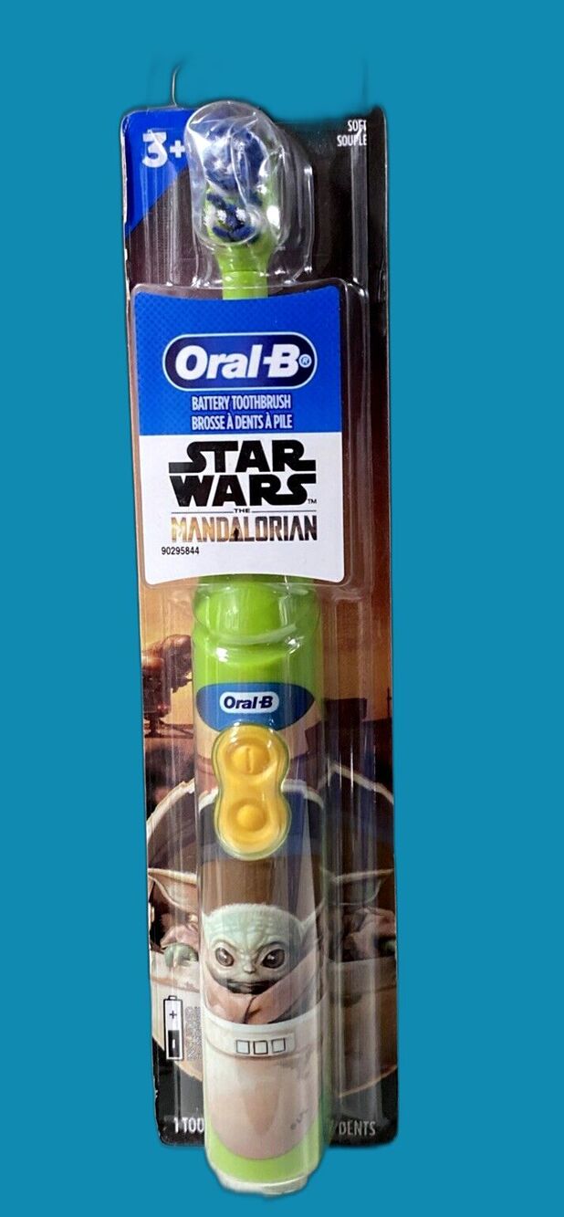 Oral-B Kids Electric Toothbrush The Mandalorian Baby Yoda Star Wars Grogu